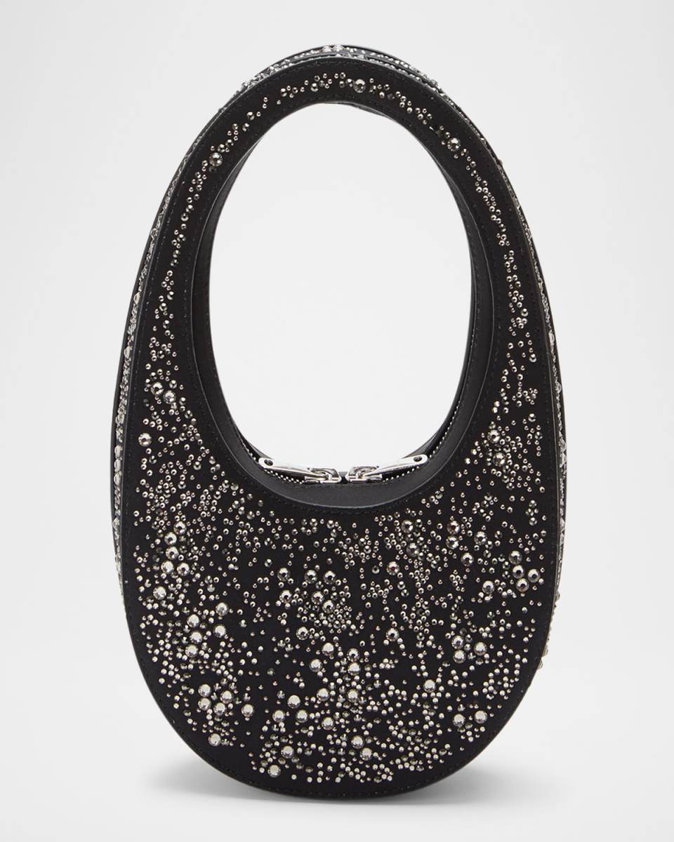 Swipe Mini Crystal Top-Handle Bag